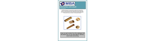 Free Cross Reference for Sintered Bronze Bushes