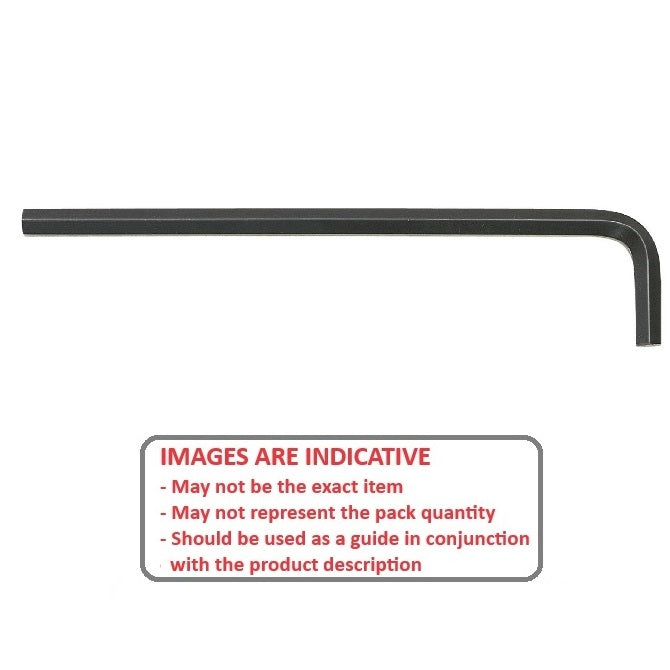 1054602 | HK-0400-L (5 Pcs) --- Keys and Screwdrivers Tools - 4 mm Long Arm Hex Keys - Carbon Steel Hex Key