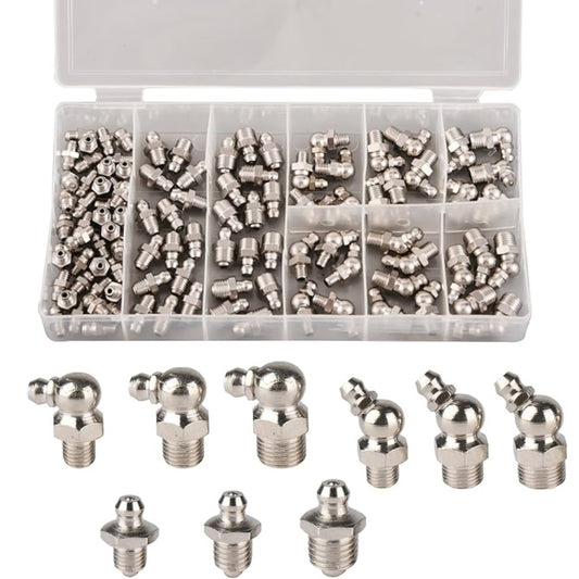 All Assortment Kits - Selection Grease Nipples 100 - BSP Grease nipples