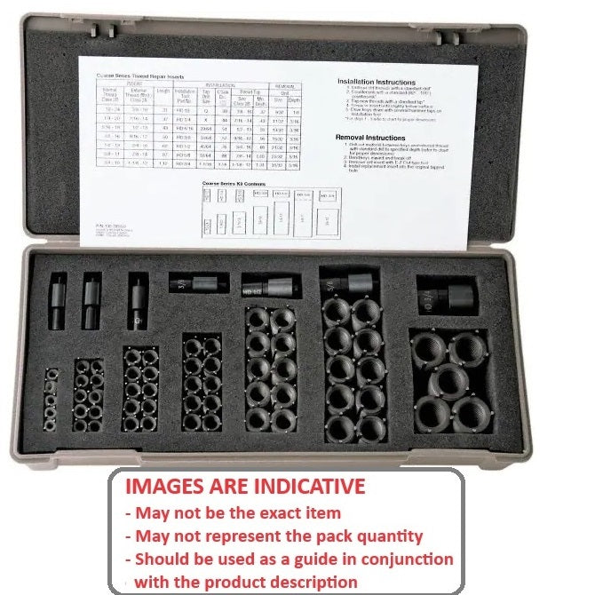 1035796 | AST-KLI-METRIC --- Assortments Thread Repair -  Metric - M5x0.8 - Qty 8 - Keylocking