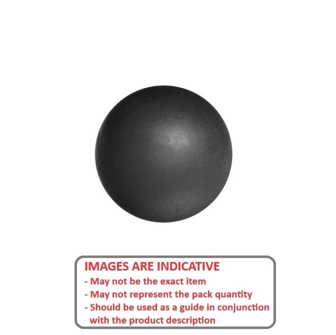 1069619 | BL-00635-NR (10 Pcs) --- Rubber Balls - 6.35 mm Nitrile - BUNA-N - - Grade 2 Ball