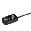 Holders Battery Accessories -  9V Snap On 9V Battery  - Plastic