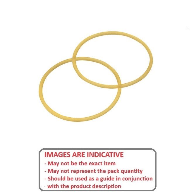 1046505 | MBN3-236 --- Round Seamless Urethane Belts - 3x236x20 mm - Polyurethane Belt