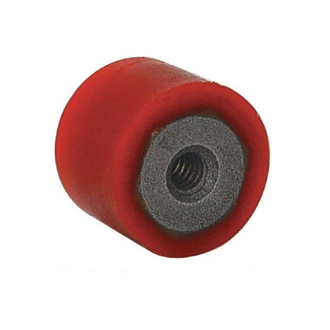 1142021 | AU-961RS (5 Pcs) --- Cylindrical Female Thread Bumpers - 31.75x25.4 mm - 1/4-20 UNC - 6.35mm - - Polyurethane Bumper