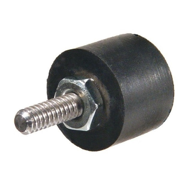 Cylindrical Male Thread Bumpers - 19.05x15.875 mm - 10-32 UNF -4.76mm- - Polyurethane