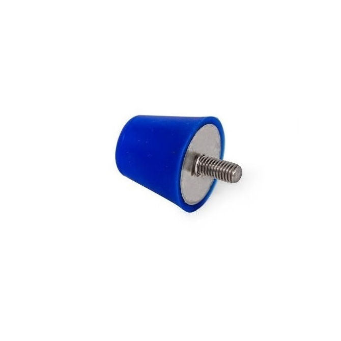 1161380 | AU-903RS (3 Pcs) --- Cylindrical Male Thread Bumpers - 50.8x31.75 mm - 3/8-16 UNC - 9.53mm - Standard - Polyurethane Bumper