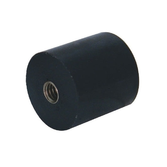 Cylindrical Female Thread Bumpers - 38.1x31.75 mm - 3/8-16 UNC -9.53mm- - Polyurethane