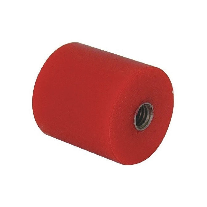 1161376 | AU-963RS (3 Pcs) --- Cylindrical Female Thread Bumpers - 50.8x31.75 mm - 3/8-16 UNC - 9.53mm - - Polyurethane Bumper