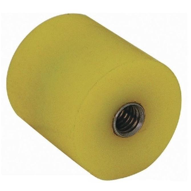 1149607 | AU-412RS --- Cylindrical Female Thread Bumpers - 38.1x31.75 mm - 3/8-16 UNC - 9.53mm - - Polyurethane Bumper