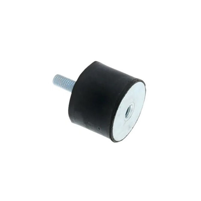 1089302 | CMF010-08-040M10-R60 (5 Pcs) --- Bobbin Mounts - 10x8 mm - M4x0.7 Male to Female - Natural Rubber Mount
