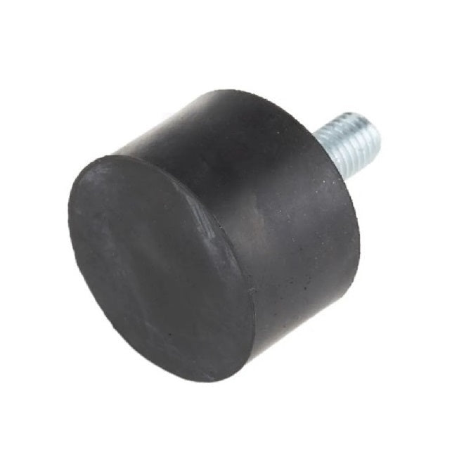 Buffer Mounts - 40x40 mm - M10x1.5 - Natural Rubber