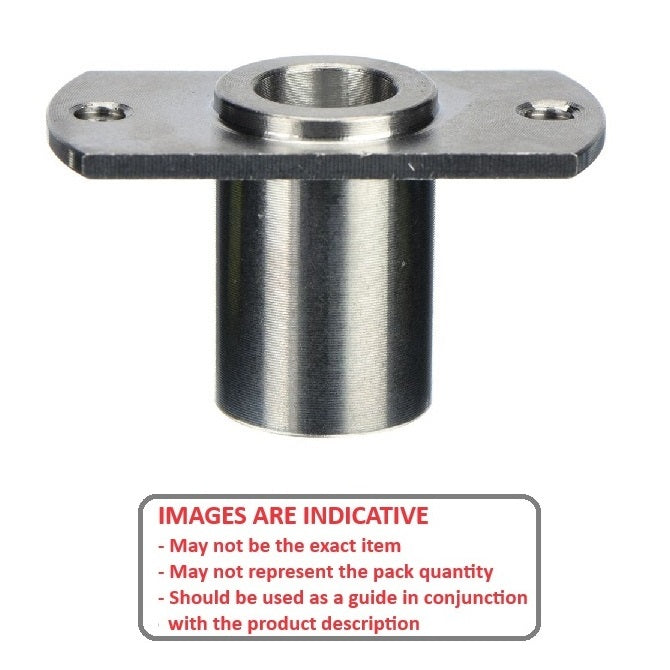 1069729 | BLP-064-B-REC-S3 --- Ball Lock Flanged Receptacles Pins - 6.35 mm B 16.51 mm - Steel Pin