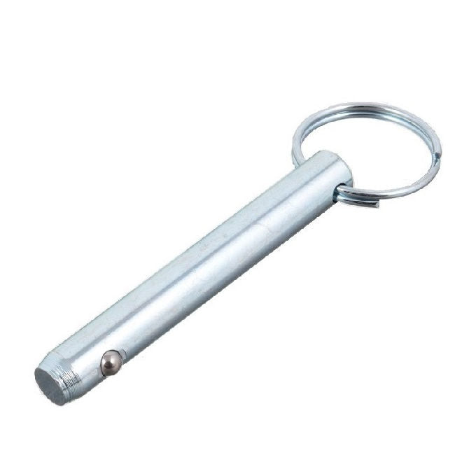 1078242 | BLP-079-0508-K1-C --- Ball Lock Pins - 7.94x50.8 mm - Carbon Steel Keyring Style Pin