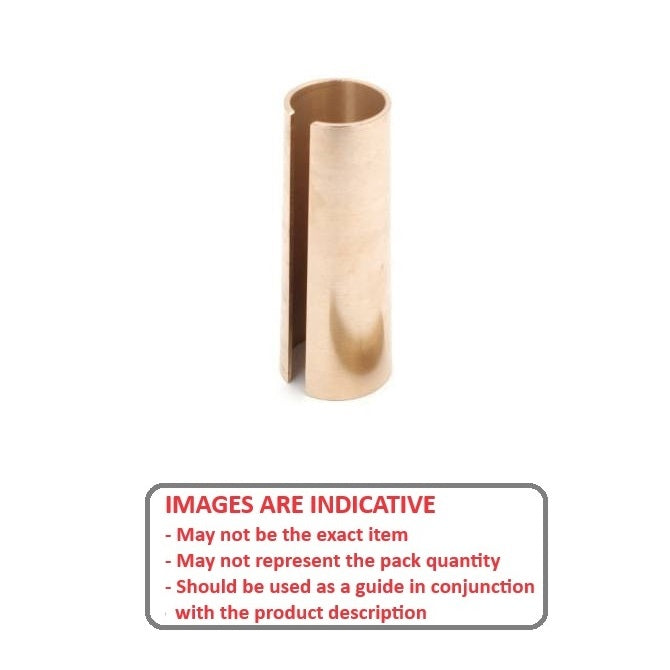 1070000 | RB-064-060-090-B --- Bore Reducers - 6.35x6x9 mm - Brass Reducer