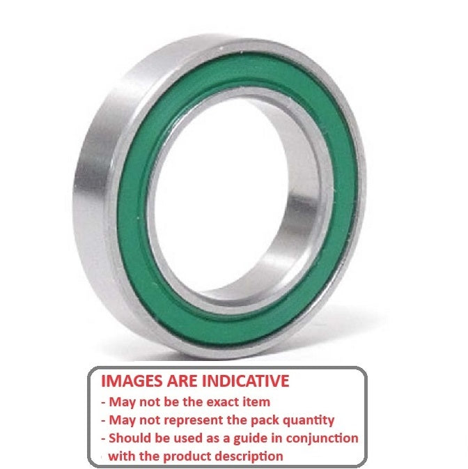 1044670 | 683A-2RG-ECO --- Single Row Ball Bearings - 3x7x3 mm Unflanged - Chrome Steel SAE 52100 Bearing