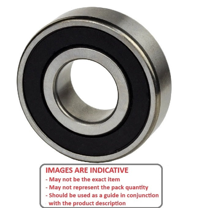 1091497 | 6000-2RS-N-ECO --- Single Row Ball Bearings - 10x26x8 mm with Snap Ring - Chrome Steel SAE 52100 Bearing
