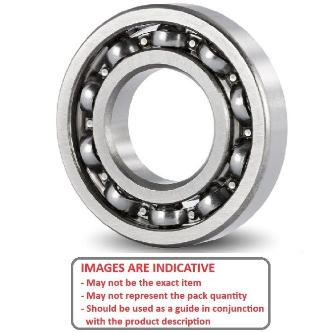 1081049 | S304-608 --- Single Row Ball Bearings - 8x22x7 mm Unflanged - Stainless Steel 304 Similar to A2, 18-8 HRB80 Bearing
