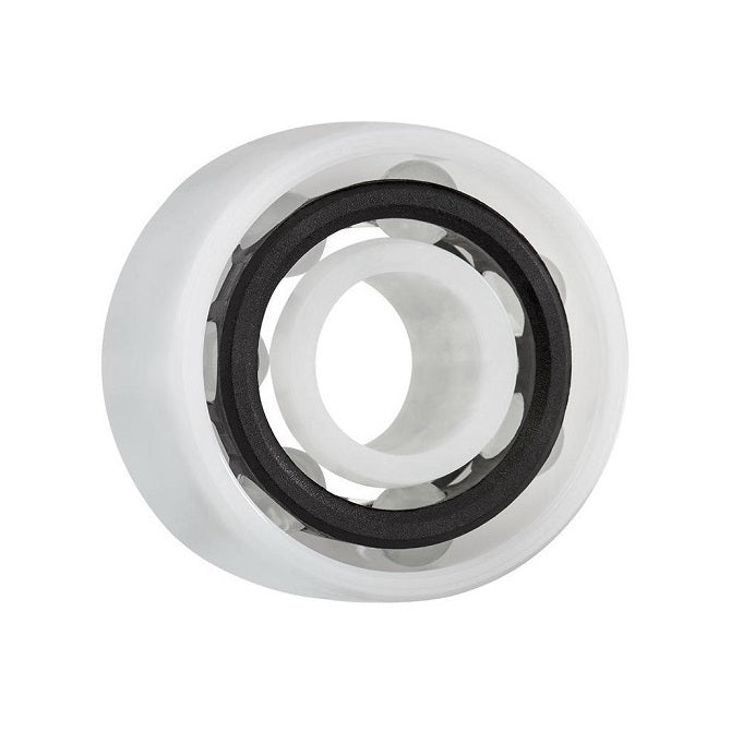 Plastic Bearings - 9.525x34.925x11.113 mm - Acetal with Glass Balls