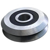 Plain Guide Wheels Dual Vee - Guide Wheel Size Reference 1 - 19.558x7.938 mm - Stainless Steel AISI 440C