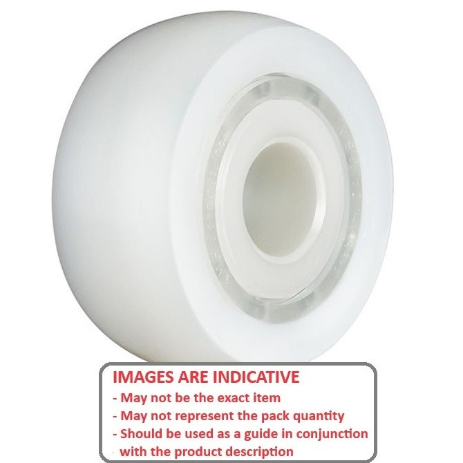 1228199 | KMS-1134 --- MRI Tables Bearings - Application Phillips Picker MRI After Market Wheel Bearing Couch wheel bearing - T-12-869 - Acetal with Glass Balls Bearing