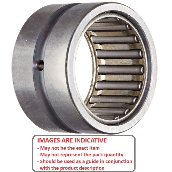1126391 | NM-0220-0300-0200-O --- Needle Roller without Inner Ring Bearings - 22x30x20 mm / 2930 Kgf Machined - Chrome Steel Bearing