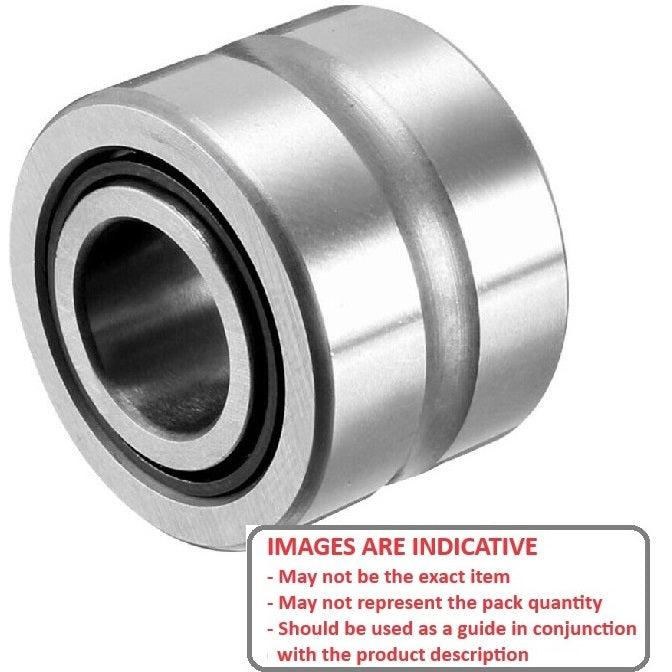 1083783 | NMI-0090-0190-0120 --- Needle Roller with Inner Ring Bearings - 9x19x12 mm Machined - Chrome Steel Bearing
