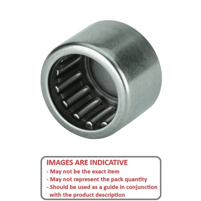 1076589 | NSC-0079-0127-0111-ST --- Needle Roller without Inner Ring Bearings - 7.938x12.7x11.112 mm / 340 Kgf Shell Type - Chrome Steel Bearing