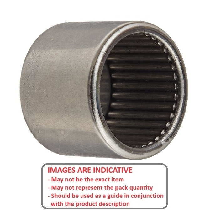 1071127 | NSC-0064-0111-0111-FC --- Needle Roller without Inner Ring Bearings - 6.35x11.112x11.112 mm / 549 Kgf Shell Type - Chrome Steel Bearing