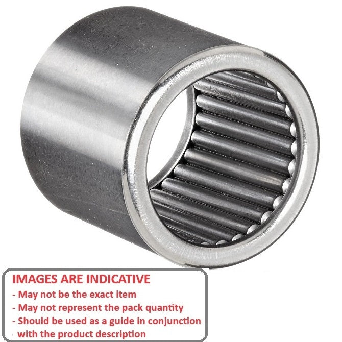 1050861 | NSO-0040-0071-0079-FC --- Needle Roller without Inner Ring Bearings - 3.97x7.14x7.92 mm / 262 Kgf Shell Type - Chrome Steel Bearing