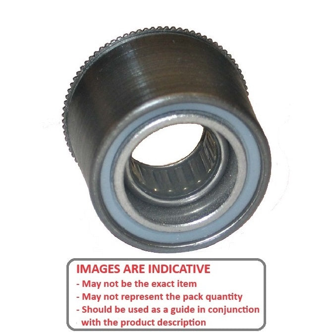 1071952 | SBS1-250 (3 Pcs) --- Self Clinching Bearings - 6.35 16.256 to 16.332 7.14 mm Self Aligning - Chrome Steel in Carbon Steel Bearing