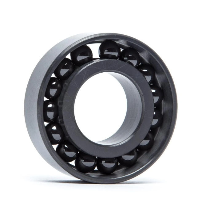 1115820 | CSN-6202-FC-C3-DRY (Pack of 10) --- Single Row Ball Bearings - 15x35x11 mm Unflanged - Ceramic Silicon Nitride - PTFE Cage - PTFE Seals Bearing