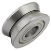 Grooved OD Bearings - 4x13x6 mm - Chrome Steel