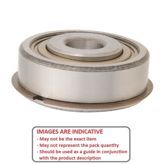 1142624 | WR14140A-ZZ-NR --- Single Row Ball Bearings - 31.75x65.088x19.05 mm / 22.225 mm with Snap Ring - Chrome Steel SAE 52100 Bearing