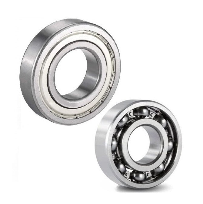 Single Row Ball Bearings - 15x35x9 mm - Chrome Steel SAE 52100