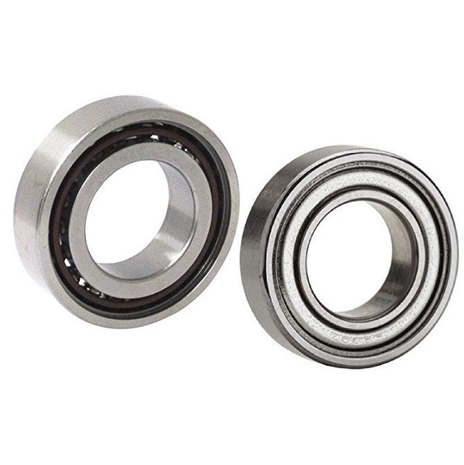 Single Row Ball Bearings - 7x19x6 mm - Chrome Steel SAE 52100 - High Speed Polyamide Cage