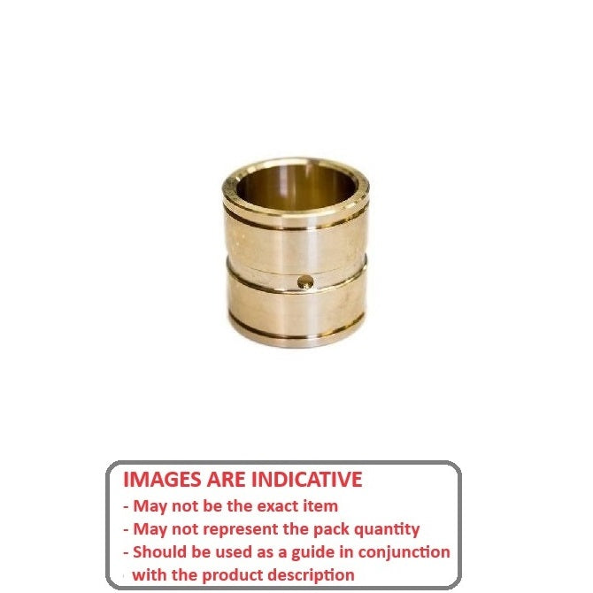 1142342 | BP0318-0413-0381-BA --- Unflanged Bushes - 31.75x41.275x38.1 mm - Aluminium Bronze Bush