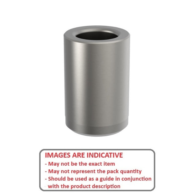 1100074 | BP0048-0127-0191-DT --- Drill Bushings - 12.7x4.763x19.05 mm Plain - Carbon Steel Bushing