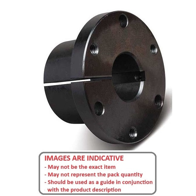 1103433 | QD-JA-0127 --- QD Bushings - 12.7 mm JA 50.5 mm - Steel Bushing