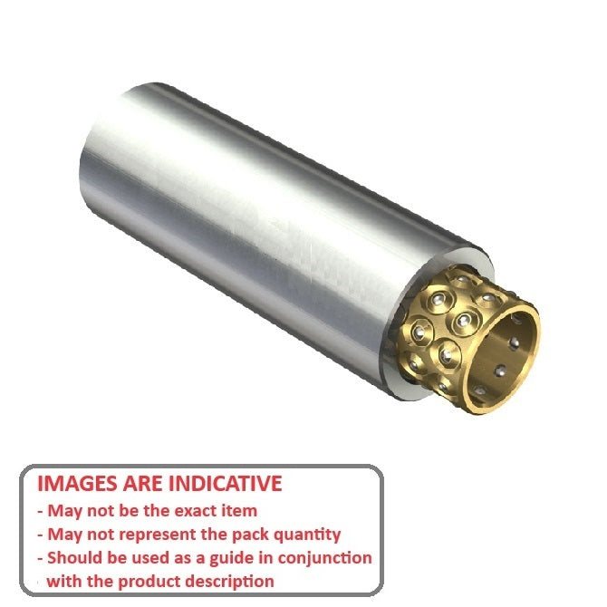 1090759 | STSI10301580 --- Stroke Rotary Bushings - 10x18x30 mm Miniature - Carbon Steel Bushing
