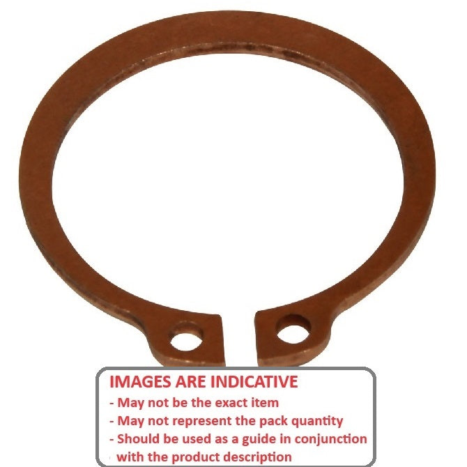 1048686 | CCE-00318-B (20 Pcs) --- External Retaining Rings - 3.18x0.25x2.97 mm - Beryllium Copper