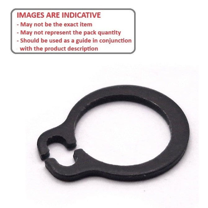 1043698 | CNG-00300-C (100 Pcs) --- External Retaining Rings - 3x0.6 - - Circlips - Carbon Steel Circlip