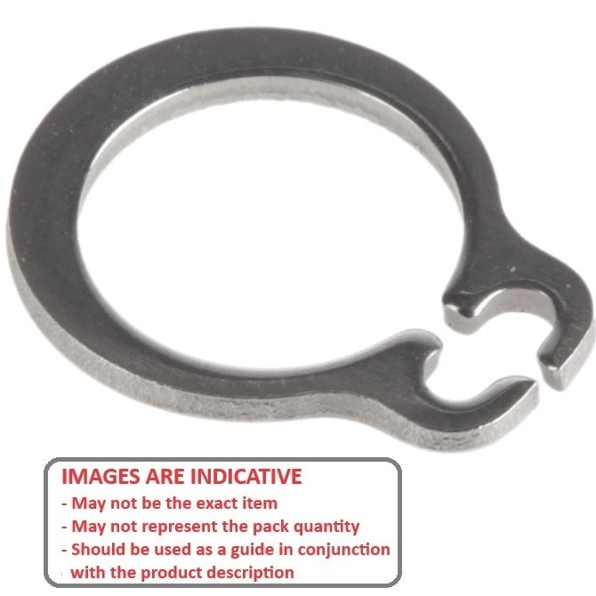 1041544 | CNG-00239-06-420-2 --- External Retaining Rings - 2.39x0.64 - - Circlips - Stainless Steel AISI 420C Circlip