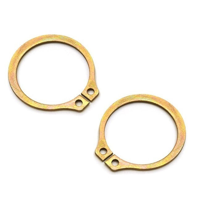 1107122 | CCE-01270-CZT (Pack of 500) --- External Retaining Rings - 12.7x0.89x11.89 mm Circlips - Carbon Steel Zinc Plated Trivalent Circlip