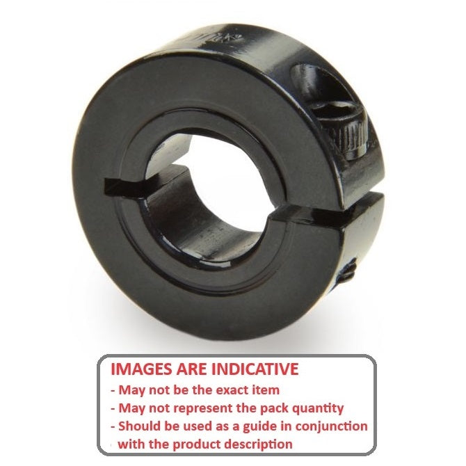 1097836 | COD-01200-024-10-CS --- Shaft Collars - 12x24x10 mm - Carbon Steel
