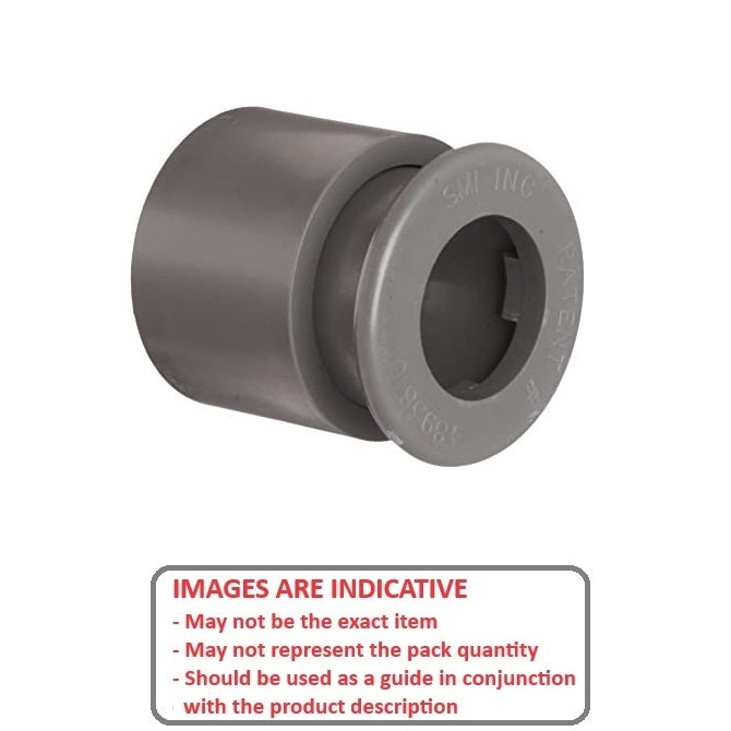 1076980 | COL-00794-019-26-GF-AB --- Shaft Collars - 7.938x18.9x25.7 mm - ABS Plastic