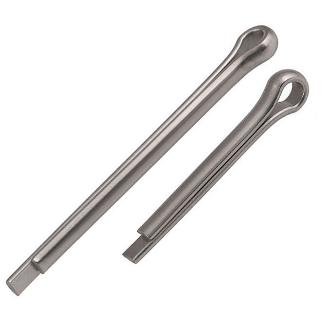 1035875 | PC010-0120-4 (50 Pcs) --- Split Pins - 1x12x0.9 mm - Stainless Steel 304 Similar to A2, 18-8 HRB80 Pin