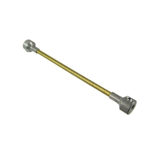 1070357 | CP-064-064-25-0203-FS --- Coupling Ends Flexible Shafts - 6.35x6.35x203.2 mm Open - Plated Steel with Vinyl Cover Shaft
