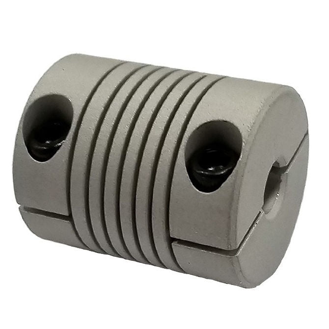 1065894 | CP-060-100-25-030-H-C-AL --- Helical Couplings - 6x10 - 25 / 27 Standard - Aluminium Coupling
