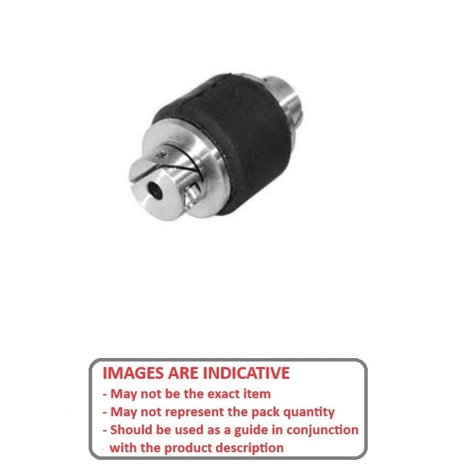 1044077 | CP-030-040-21-032-NF-R3S --- Neo Flex Couplings - 3x4x20.6 mm - Stainless Steel 303 and Neoprene Coupling