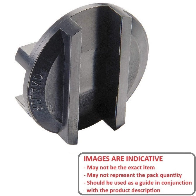 1106547 | CP-SLV-J-OC-15 (5 Pcs) --- Oldham Clamp Style Couplings - Disk Only mm Suits Size 15 15 Disks - Acetal Coupling